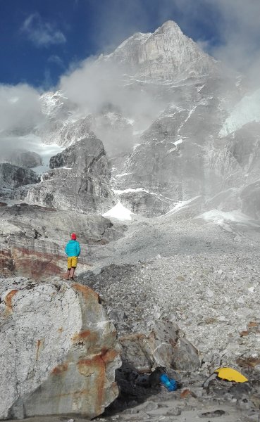Expedice Nepal 2018, Kyazo Ri 6120 m n.m., Výpadek rozumu, prvovýstup